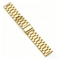 Third Gen Use Huawei Samsung Master 3 Bead Stainless Solid Heart Steel Band Watch Metal Steel Band Watch With Piece Men
