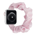 Summer New Fits Apple watch Apple Band Narrow Edge Solid Glossy Light Silk Hair Tie Band