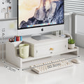 computer stand home study laptop elevated rack desktop computer elevated rack keyboard mouse storage