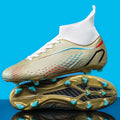 high-top football shoes broken spike sneakers long spike non-slip adult and children's sports shoes