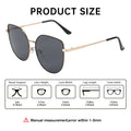 Fashionable Gold Frame Sunglasses Women 2025 New Retro Aviator Trendy EU/US Import UV-Proof Sunglasses