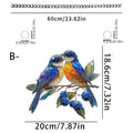 Hot selling beautiful bird acrylic living room courtyard pendant holiday scene decoration pendant gift