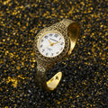 2024 New CANSNOW Bangle Watch Retro Gold Color Silver Watch Quartz Bracelet Western Southeast Asia Womens Watch