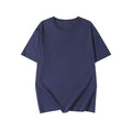 2026 right shoulder white t-shirt for women summer pure cotton women's top short-sleeved spring and