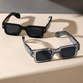 2 Pair Wear Fashionable Square Retro Western ins Sunglasses UV-Proof Sunglasses Versatile Trendy Sunglasses