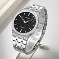 Export Bestseller Men Formal Casual Ultra Thin Large Dial Simple Personality Unisex Waterproof Steel Band Quartz Watch