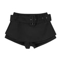 Spring-Summer Trendy Slimming Belt Skirt + Skirt Pants + Short Skirt