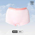 超柔软莫代尔女童内裤女10A桑蚕丝透气网孔抑菌裆女小童平角裤头