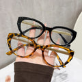 Cat-Eye Frame Glasses Anti-Blue Overseas 2026 New Western Fashionable Trendy Premium Plano Glasses Women