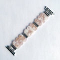 Fits appIeiwatch123456789 Resin Band Bracelet Beaded Chain Apple Band Fashionable Universal Type