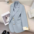 Women's Fall Office Korean Blazer 2026 - Bright Red