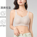 大码内衣女兔耳朵聚拢薄款夏季无痕文胸舒适无钢圈收副乳性感胸罩