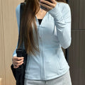 lulu原标Define夹克同款瑜伽服运动立领外套2026修身显瘦春秋现货