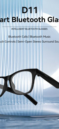 D11 plus Smart Glasses Bluetooth Audio New Sunglasses Black Tech smart glasses Voice Sound Joy