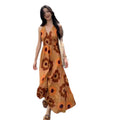 Bali Vacation Beach Long Dress, Sanya Travel Style