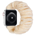 Fall/Winter Plush Bear Hair Tie Band Fits Apple Samsung iwatch Granules Fleece Band