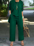 Fall-Winter Fashion Youthful Plus Size 3-Piece Set