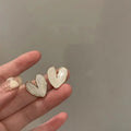 银针镶钻珍珠花朵流苏耳环小众气质氛围感耳坠时尚轻奢高级感耳饰