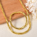 Overseas Flower Pattern Rope Chain Accessory Creative Chain DIY Necklace Bracelet Set Bag Chain Exquisite Fashionable Set Women
