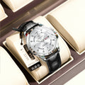 Swiss Brand Leather Band Mens Watch Men Student Luxury Waterproof Watch Live Export Bestseller Drop Ship