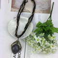 EU/US Import New Retro Creative Bohemian Ethnic Style Statement Round Cutout Clavicle Chain Retro Necklace