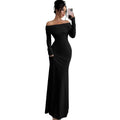 Spring Fashion Evening Gown - Elegant Maxi Dress for Special Occasions Women