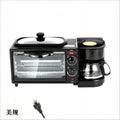3-in-1 Breakfast Machine - Brew Coffee, Heat Milk & Bake