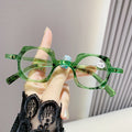 Anti-Blue-Light Reading Glasses Masculine Pose-Worthy Artistic Square Frame Elderly Trendy Personality Women Reading Glasses Women Retro
