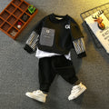 Boys' Faux Layered Hoodie 2-Piece Set