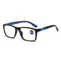 New Progressive Reading Fashionable Sports Non-Slip Old Vision Glasses Anti-Blue-Light Photochromic Distance-Near Dual Elderly Glasses