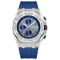 Mens Watch Brand Non Mechanical Export Watch Retro Personality Rhinestone Large Dial Chronograph Time Feature Glow Quartz Watch