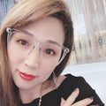 Prescription Glasses D Lettering Anti-Blue ins Big Frame Trendy Style Can Fit Prescription Sunglasses Glasses Men Prescription With Rx