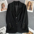 Fall Casual Elegant Petite Blazer + Top
