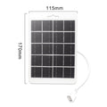 Solar folding bag USB charger camping power mobile phone 40% off 50% off power generation photovoltaic panel 5V10W12W20W