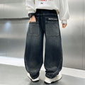 Boys' Straight Leg Loose Casual Jeans - Fall 2026