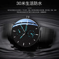 Longines New Mens Watch Men Student Waterproof Glow Date Quartz Watch Ultra Thin Korean Drop Ship