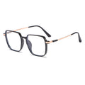 Big Frame Prescription Glasses Frame Fashionable Square Bare Face Anti-Blue Plano Women Finish Item With Rx Frame Prescription Sunglasses