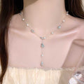 Korean Style Fashionable Simple Accessory Elegant Niche Design Detail Choker New Light Luxury Premium Necklace In Stock Women