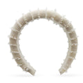 Fall/Winter New Versatile ins Breeze Sponge Boost Height Width Edge Fringe Style Headband High Crown Elegant Headband Hair Accessory