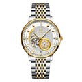 POEDAGAR Self-Winding Men Mechanical Watch Waterproof Glow Ultra Thin Mens Watch Live Export Bestseller Watch