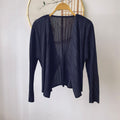 Women's Fall Elegant Versatile Pleated Cardigan + Jacket 2026 | Layered Cardigan - Off White