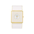 CANSNOW 2025 New Large Dial Width Side Western Punk HIPHOP Bangle Quartz Watch Overseas Supply