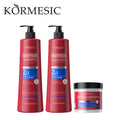 KORMESIC全英文角蛋白轻盈柔顺洗发水shampoo发膜跨境外贸厂家