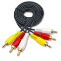Six-head lotus cable, three-to-three audio cable, AV video cable, DVD audio and video cable, TV set-top box AV cable