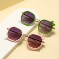 New Kids Retro Small-Frame Influencer Sun-Proof Sunglasses Trendy ins Summer Butterfly Shape Cat-Eye Unisex Kids Sunglasses