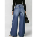 Casual High Waist Loose Wide Leg Pants