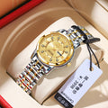 Swiss Brand Ladies Watch New Waterproof Glow Pair Date Watch Women Live Export Bestseller Drop Ship