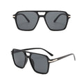 Big Frame Pair Bridge Women Sunglasses Premium New Western Fashionable Sunglasses UV-Proof Sun-Proof Men Sunglasses