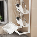 pot lid storage rack, kitchen storage rack, multi-functional kitchen knife rack, punch-free countert