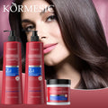 KORMESIC全英文角蛋白轻盈柔顺洗发水shampoo发膜跨境外贸厂家